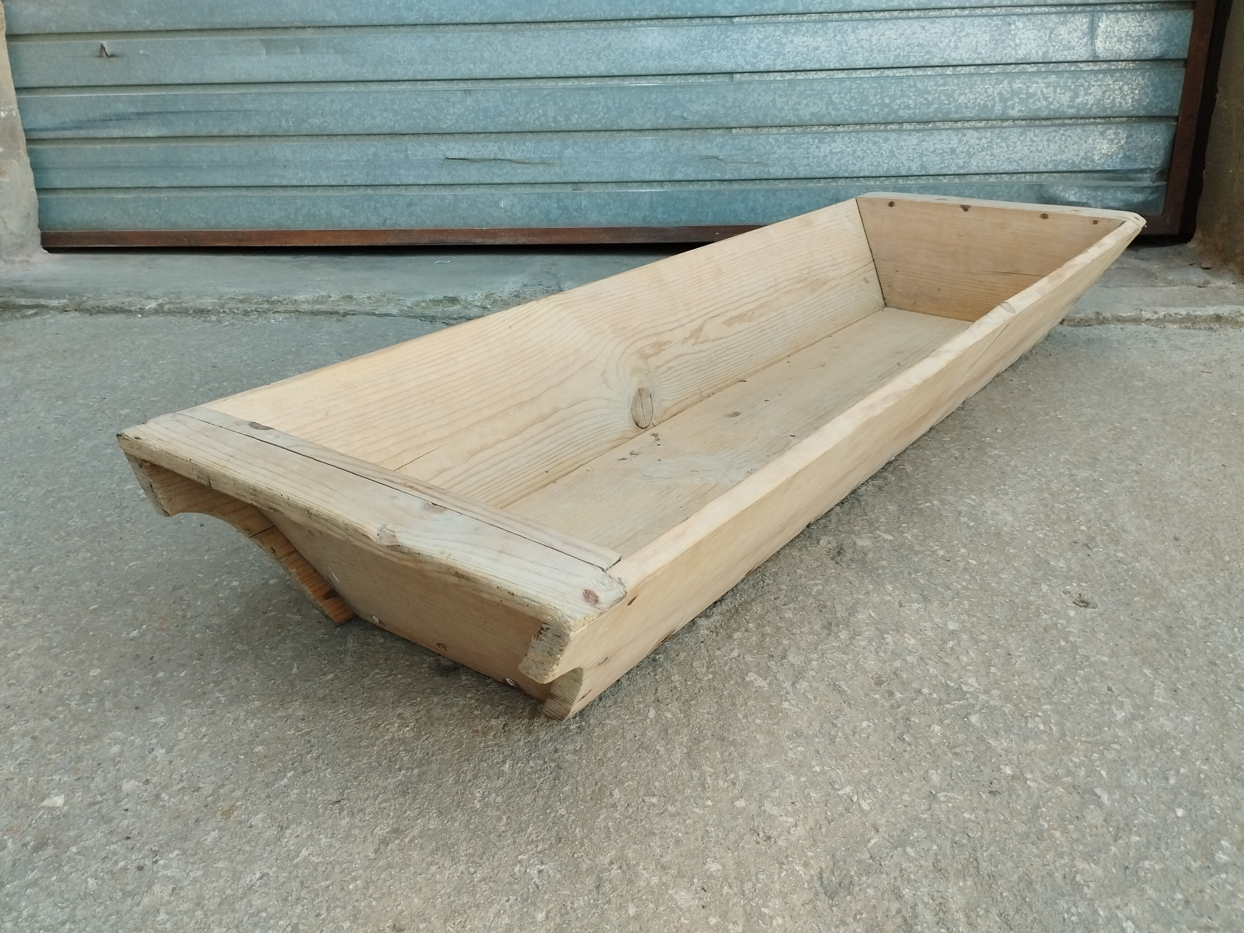 artesa pan comedero caja madera 1u